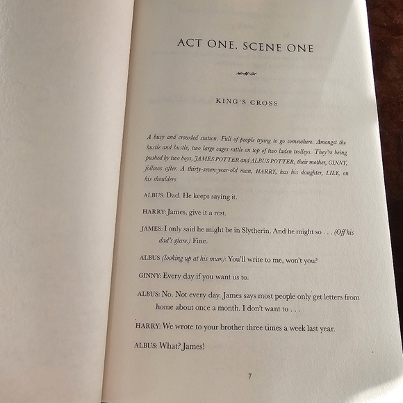 Harry Potter and the Cursed Child Play by Rowling, Thorne, Tiffany, Hardcover - Picture 10 of 10